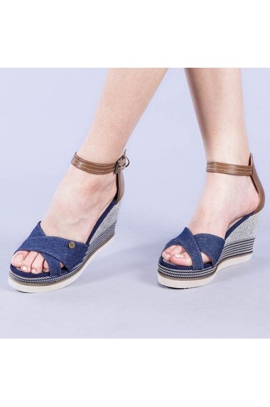 Sandale dama Irina albastre