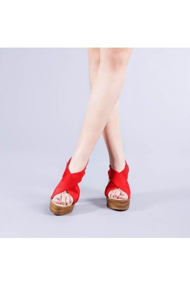 Sandale dama Gloria rosii
