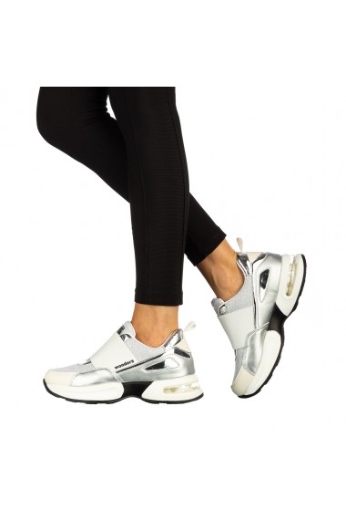 Pantofi sport dama Elemi argintii
