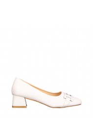Pantofi dama Emina albi