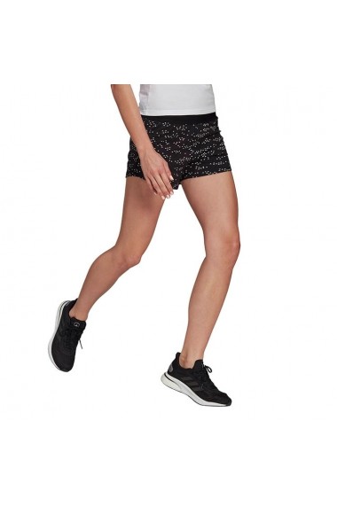 Pantaloni scurti femei adidas Sportswear Badge of Sport Allover-Print GL6495