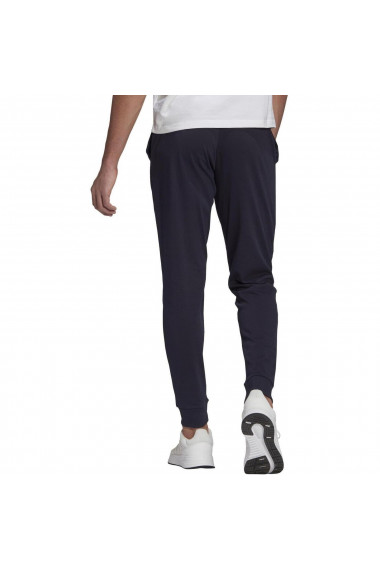 Pantaloni sport barbati adidas Essentials Single Jersey Tapered Cuff GK9259
