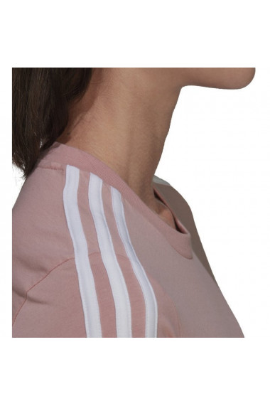 Tricou femei adidas LOUNGEWEAR Essentials Slim 3-Stripes HF7236