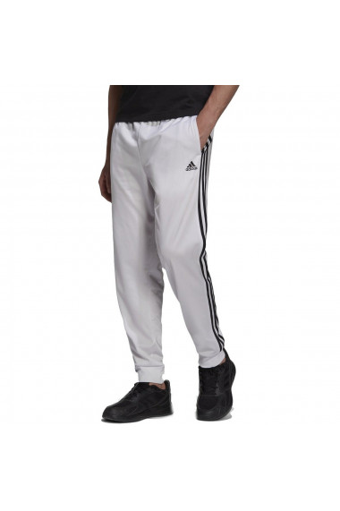 Pantaloni sport barbati adidas Essentials Warm-Up Tapered 3-Stripes H46108