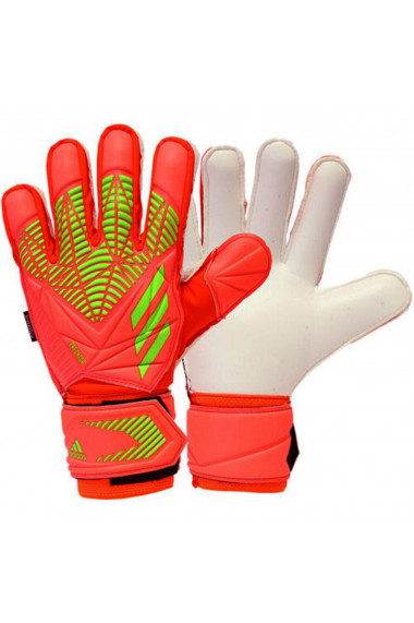 Manusi portar unisex adidas Orange Predator Edge Fingersave Match Gloves HC0621