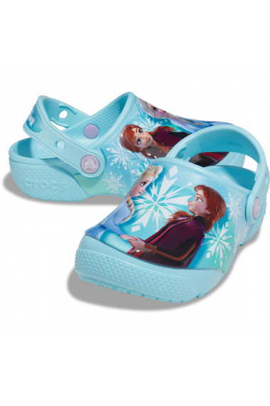 Slapi copii Crocs Disney Frozen II T 206804-4O9