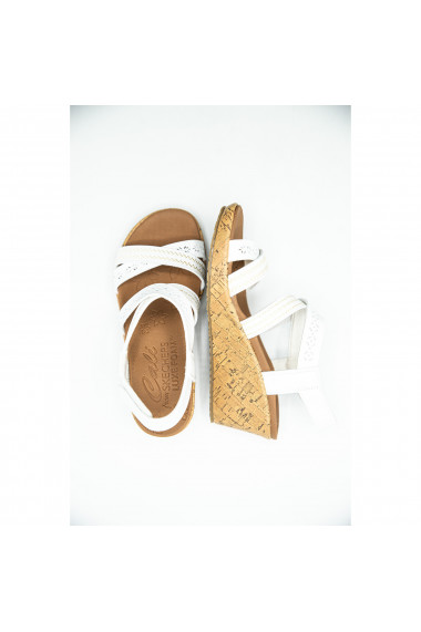 Sandale femei Skechers Beverlee - Delicate Glow 119339WHT