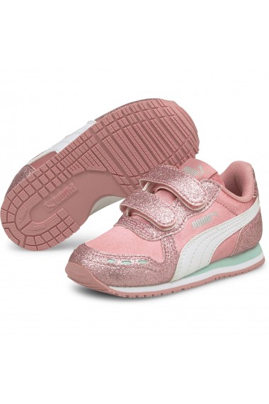 Pantofi sport copii Puma Cabana Racer Glitz V Inf 37098609