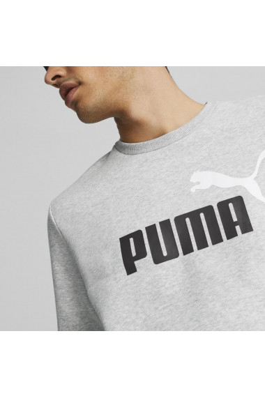 Bluza barbati Puma Essentials Two-Tone Big Logo Crew Neck 58676204