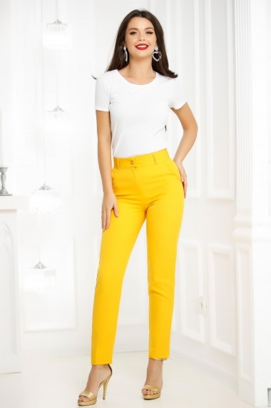 Pantaloni Fathia Yellow