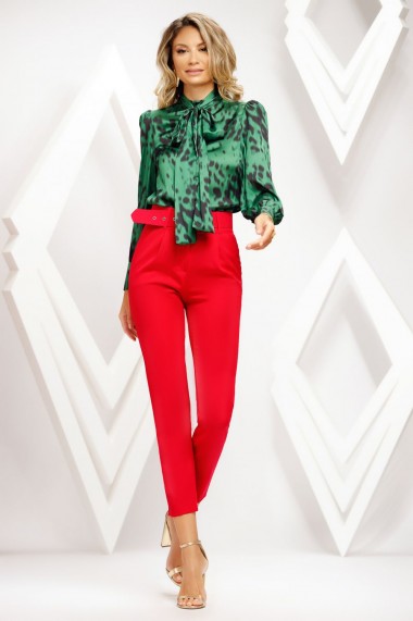Pantaloni Findy roz fucsia