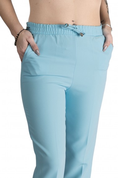 Pantaloni Lydia Dama Casual Bleu