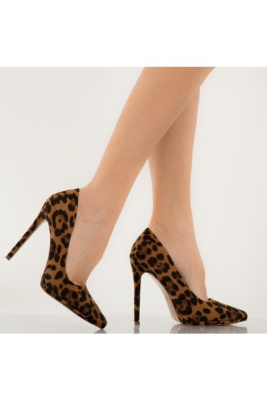 Pantofi dama Ulysa leopard