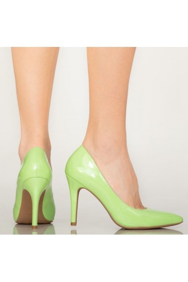 Pantofi dama Loga verzi