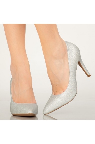 Pantofi dama Sure silver