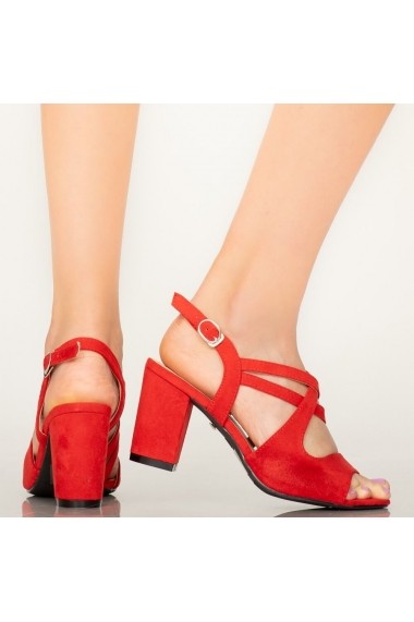 Sandale dama Fitz rosii