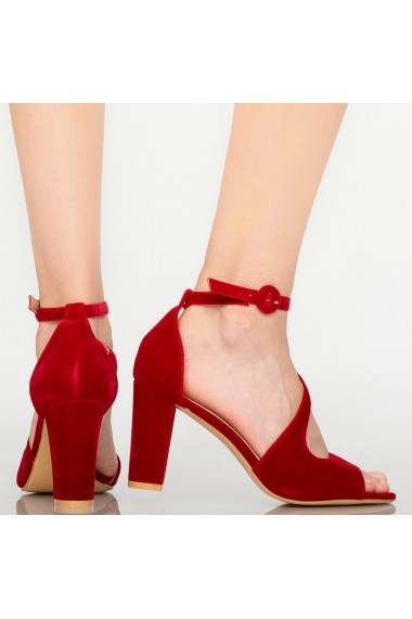 Sandale dama Cecil rosii