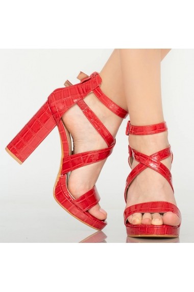 Sandale dama Oriel rosii