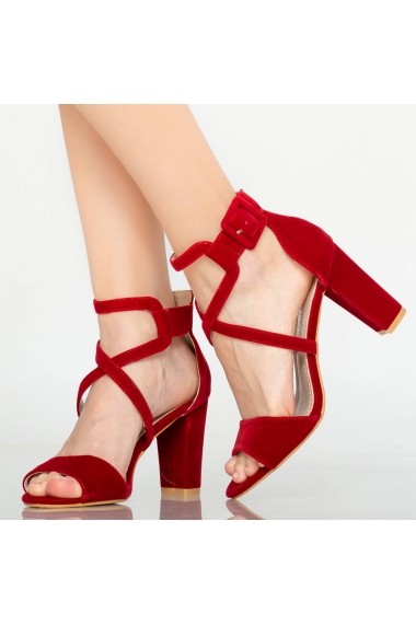 Sandale dama Chara rosii