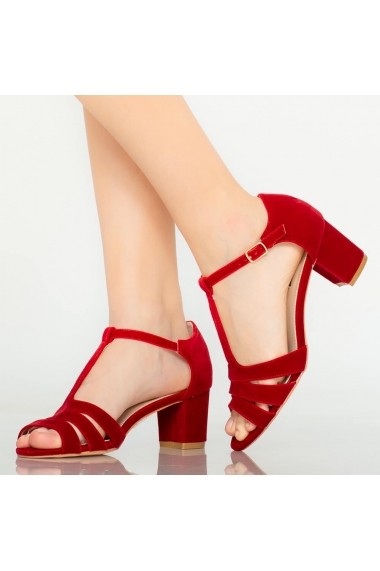 Sandale dama Rena rosii