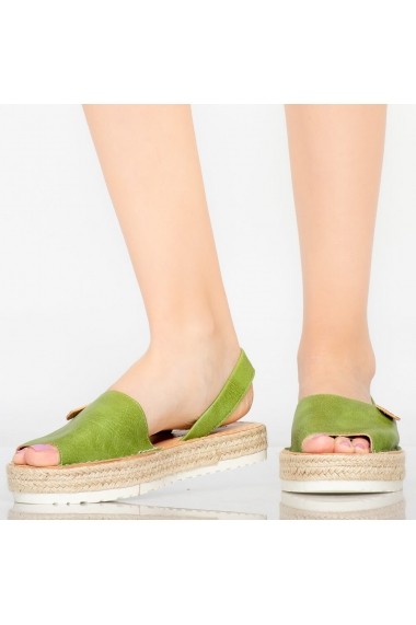 Sandale dama Sodi verzi