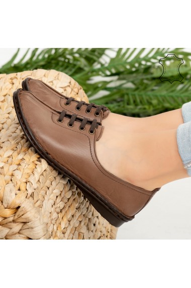Pantofi piele naturala Ult maro