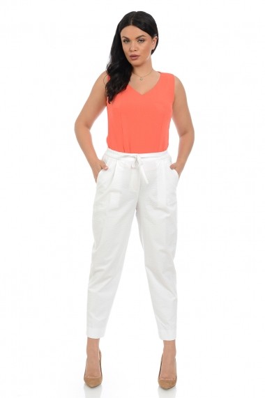 Pantaloni drepti Elmit P156 Albi