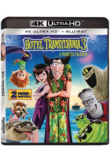 Hotel Transilvania 3: Monstrii in vacanta / Hotel Transylvania 3: A Monster Vacation - UHD (4K Ultra HD + Blu-ray)