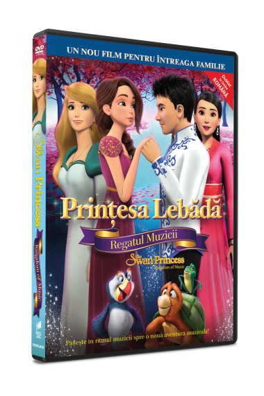 Printesa Lebada: Regatul Muzicii / The Swan Princess: Kingdom of Music - DVD