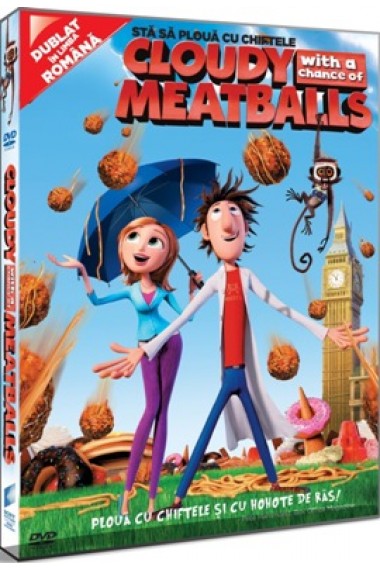 Sta sa ploua cu chiftele / Cloudy with a Chance of Meatballs - DVD