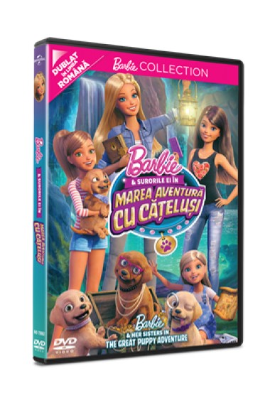 Barbie si Surorile ei in Marea Aventura cu catelusi / Barbie & Her Sisters in the Great Puppy Adventure - DVD