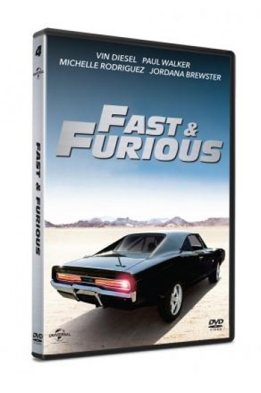 Furios si iute 4 Fast Furious DVD