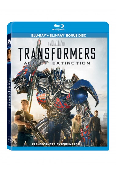 Transformers 4: Exterminarea / Transformers 4: Age of Extinction (2 discuri) - BLU-RAY