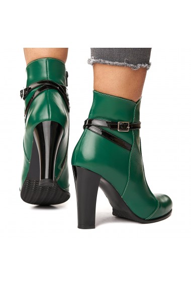 Botine din piele naturala 6176