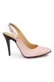 Sandale elegante din piele naturala roz 5754