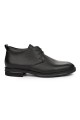 Pantofi barbati din piele naturala neagra 7125