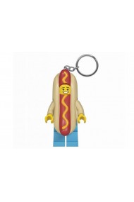 Breloc cu lanterna LEGO Baiatul Hot Dog