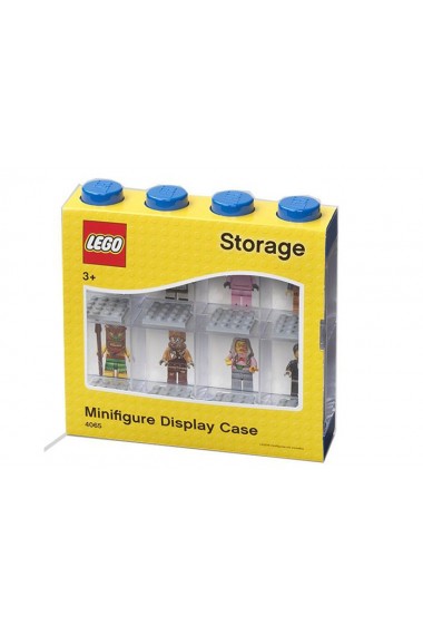 Cutie albastra pentru 8 minifigurine Lego