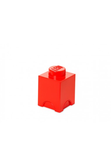 Cutie depozitare Lego 1x1 rosu