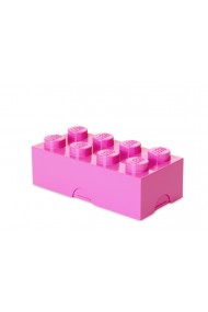 Cutie sandwich sau depozitare Lego 2x4 roz