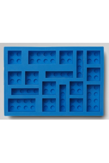 Tava pentru cuburi de gheata LEGO albastru