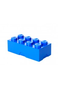Cutie sandwich sau depozitare Lego 2x4 albastru