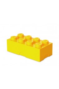 Cutie sandwich sau depozitare Lego 2x4 galben