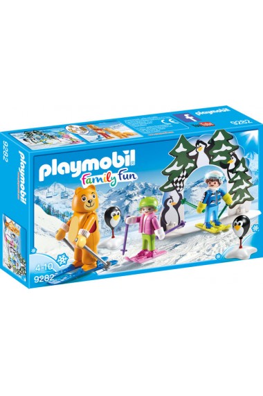 Lectii de ski Playmobil Family Fun