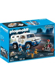Masina de Politie blindata Playmobil City Action
