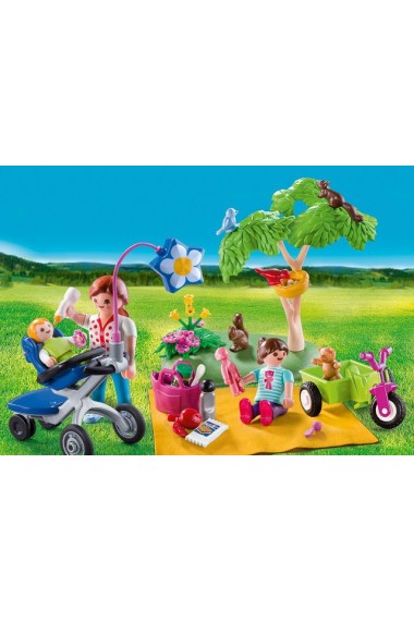 Picnic in familie set portabil Playmobil Family Fun