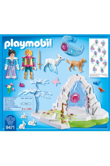 Poarta de cristal si taramul inghetat Playmobil Magic