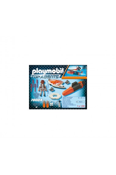Spion cu propulsor subacvatic Playmobil Top Agents