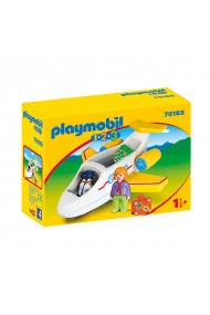 Avion cu pasager Playmobil 1.2.3