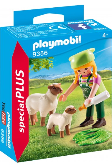 Figurina fermiera cu Oi Playmobil